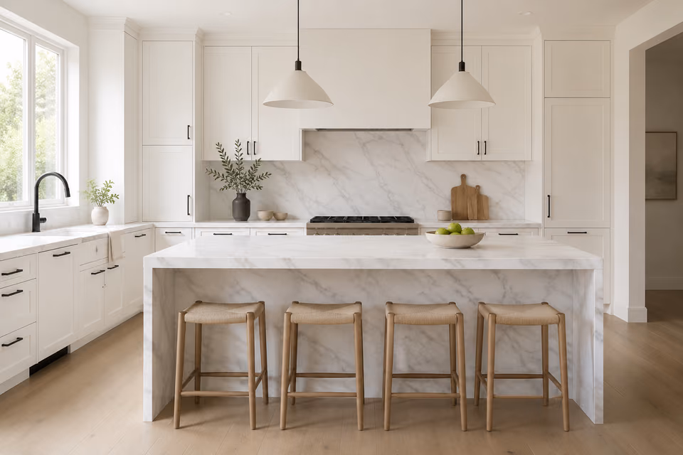 Cocina — Blanco Carrara
